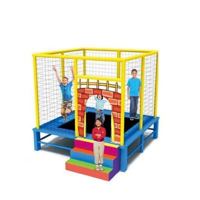 MYTS Altitude 8" Ft Square Trampoline W/ Sturdy Steps