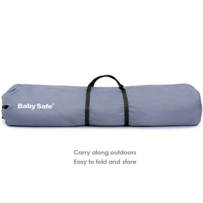 Baby Safe Foldable Playard - Grey