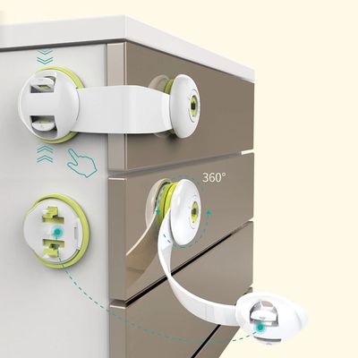 Eazy Kids Baby Safe - Multipurpose Cabinet Locks - Set Of 4