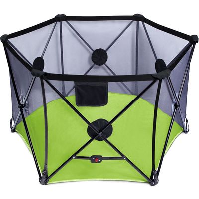 Baby Safe Foldable Playard - Green