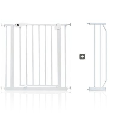 Baby Safe - Metal Safety Gate W/T 20Cm Extension - White