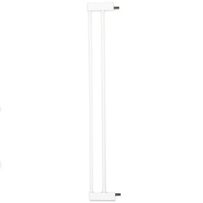 Baby Safe - Metal Safety LED Gate w / t 10cm Extension - White