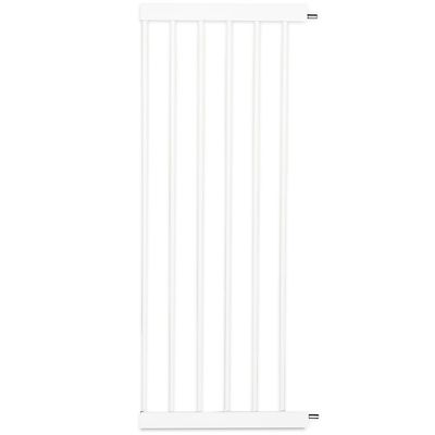 Baby Safe - Metal Safety LED Gate w / t 30cm Extension - White