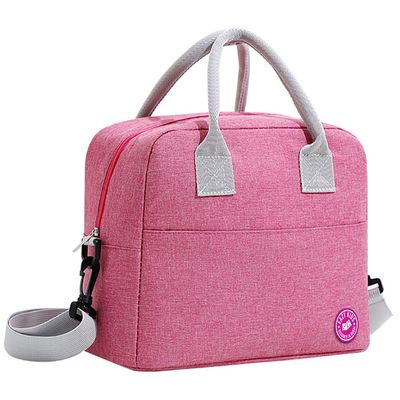 Eazy Kids Bento Boxes wt Insulated Lunch Bag Combo- Tropical Pink