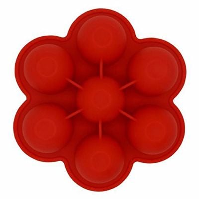 Eazy Kids 7 food freezer tray - Red