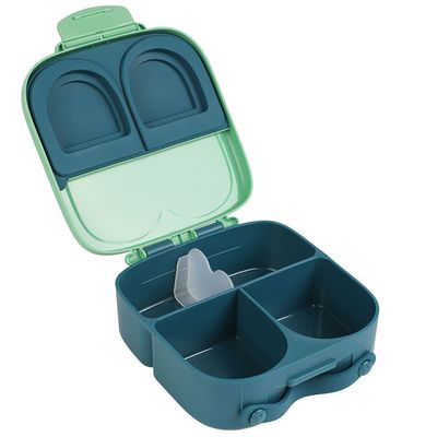 Eazy Kids Bento Box wt Insulated Lunch Bag Combo - Green