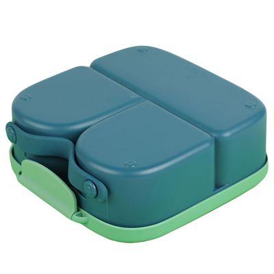 Eazy Kids Bento Box wt Insulated Lunch Bag Combo - Green