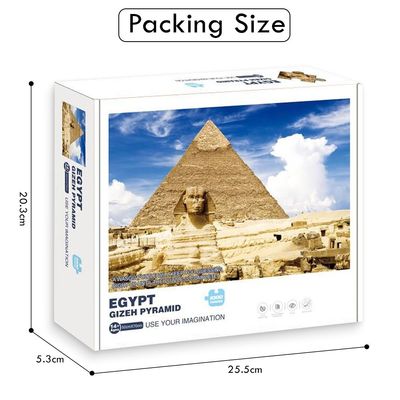Little Story Jigsaw Puzzle Educational & Fun Game (The Great Pyramid of Giza, Egypt)-1000 pcs