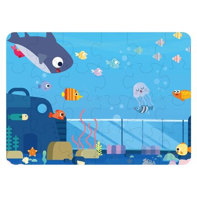 Little Story Jigsaw Puzzle Educational & Fun Game (Life Under Water)- 24 pcs