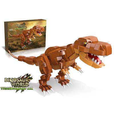 Little Story Block (Leg Godt) Toy Dinosaurs World - Tyrannosaurus Rex (350 Pcs)