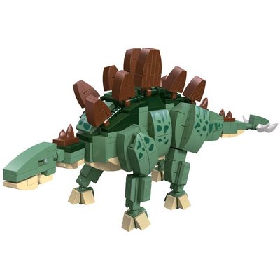 Little Story Block (Leg Godt) Toy Dinosaurs World - Stegosaurus (322 Pcs)