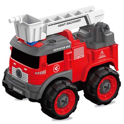 Little Story - Kids Toy Firefighting Truck with Remote Control - Red