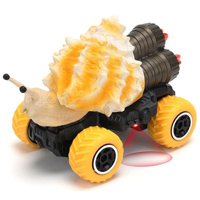 Little Story - Kids Toy 4 Channel Snail Car wt Remote Control - Yellow