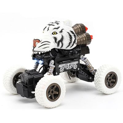Little Story - Kids Toy Tiger Car wt Remote Control - White