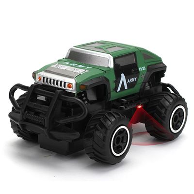 Little Story - Kids Toy 2 Channel Military Car wt Remote Control - Green