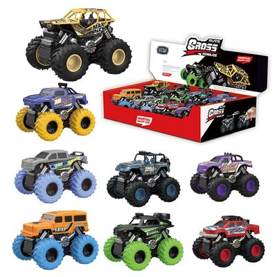 Little Story 8Pcs 4X4 Inertia Toy Car Set