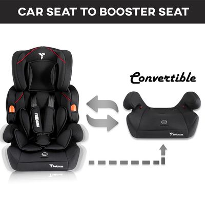 Teknum Nova Car Seat 9mnth - 12yrs Black