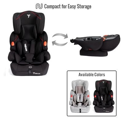 Teknum Nova Car Seat 9mnth - 12yrs Black