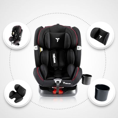 Teknum Evolve 360 Car Seat 0 - 12yrs Black