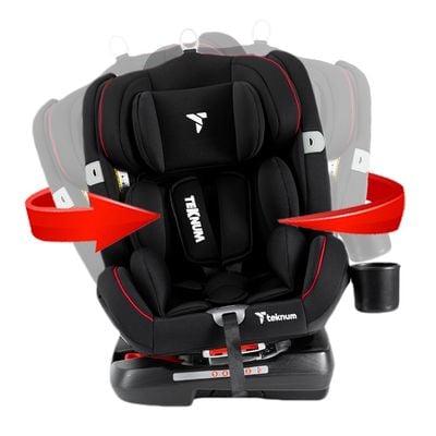 Teknum Evolve 360 Car Seat 0 - 12yrs Black