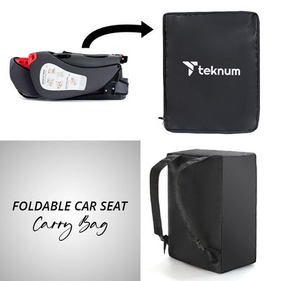 Teknum Pack and Go Foldable Car Seat Grey