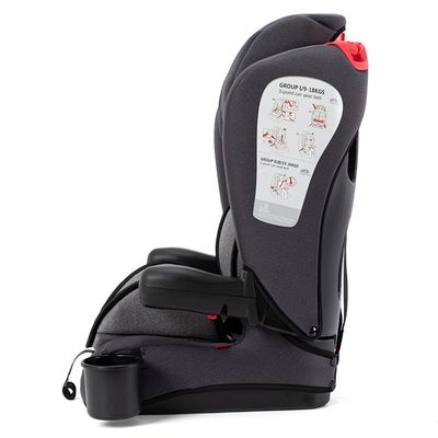Teknum Pack And Go Foldable Car Seat Grey