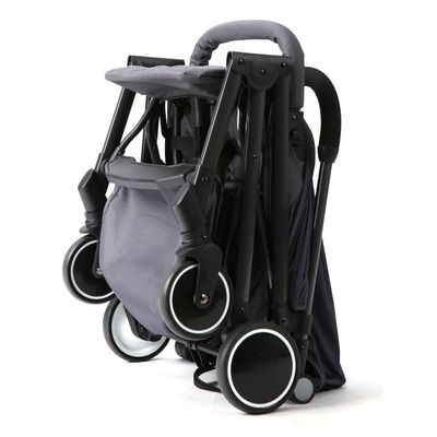 Travel Lite Stroller - SLD by Teknum with Sunveno Styler Fashion diaper Bag - Dark Grey
