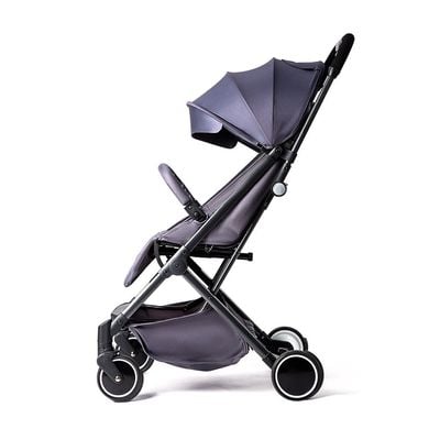 Travel Lite Stroller - SLD by Teknum with Sunveno Styler Fashion diaper Bag - Dark Grey
