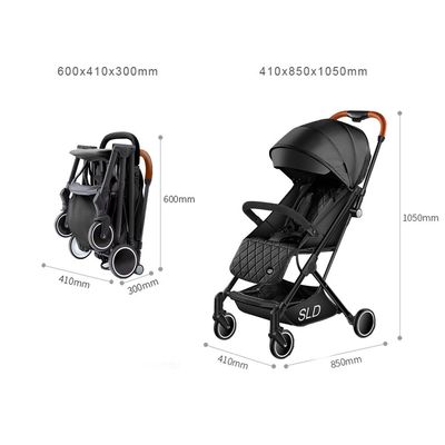 Travel Lite Stroller - Sld By Teknum With Sunveno Styler Fashion Diaper Bag - Black
