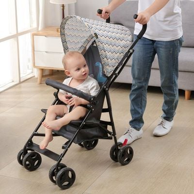 Teknum - Eco Lite Stroller - Yellow wave