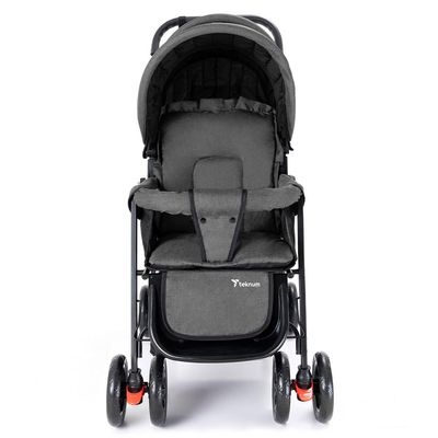 Teknum Double Baby Stroller - Dark Grey