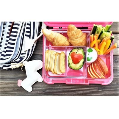 Nohoo Unicorn 3D Bag + Bento Lunch Box - Pink