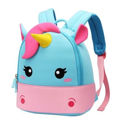 Eazy Kids Nohoo Unicorn Bag + Bento Lunch Box-Pink