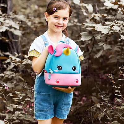 Nohoo Unicorn Bag + Bento Lunch Box - Pink