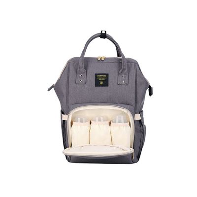Sunveno Mamma Diaper & Breast Pump Bottle Bag Set - Grey