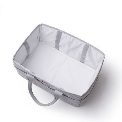 Sunveno Diaper Bag W/ Usb + Diaper Caddy - Grey