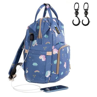 Sunveno Diaper Bag Unicorn XL w / Sunveno Stroller Hooks