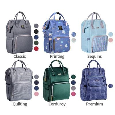 Sunveno Diaper Bag - Blue Purple