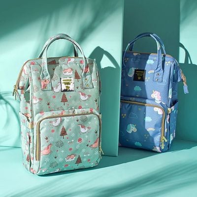 Sunveno Diaper Bag - Unicorn Blue