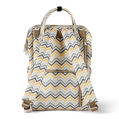 Sunveno Diaper Bag - Yellow wave