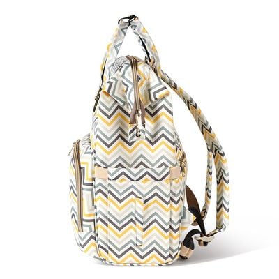 Sunveno Diaper Bag - Yellow wave