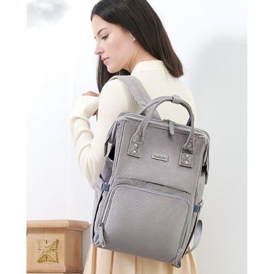 Sunveno Diaper Bag Corduroy - Grey