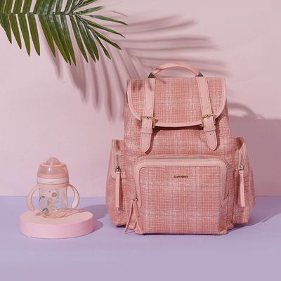 Sunveno Vouge Diaper Bag - Tanned Rose