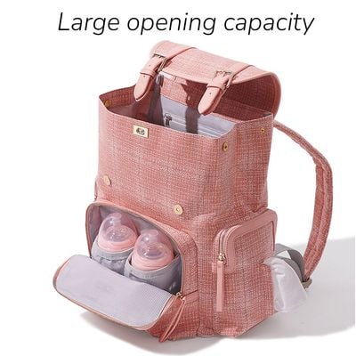 Sunveno Vouge Diaper Bag - Tanned Rose