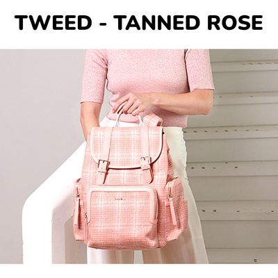 Sunveno Vouge Diaper Bag - Tanned Rose