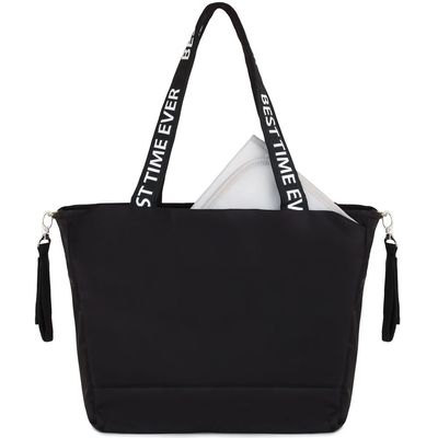 Little Story Best Time Ever Mommy Bag-Black