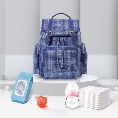 Sunveno Vouge Diaper Bag - Blue