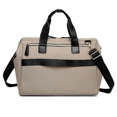 Little Story Zera Mom Dad Diaper Bag-Beige