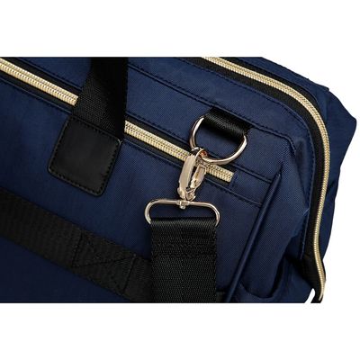 Little Story Zera Mom Dad Diaper Bag - Navy Blue