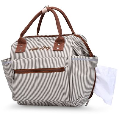 Little Story Ace Diaper Bag - Ivory